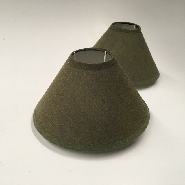 LAMPSHADE, Cone (Small) - Dark Green 25cmD